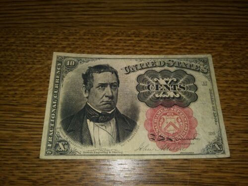FR#1266 1874 10 Cents Fractional Currency NICE!