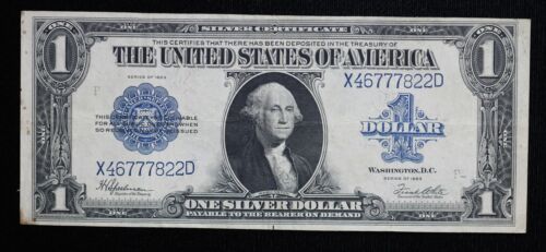 1923 $1 Silver Certificate Fr-237 Spotted