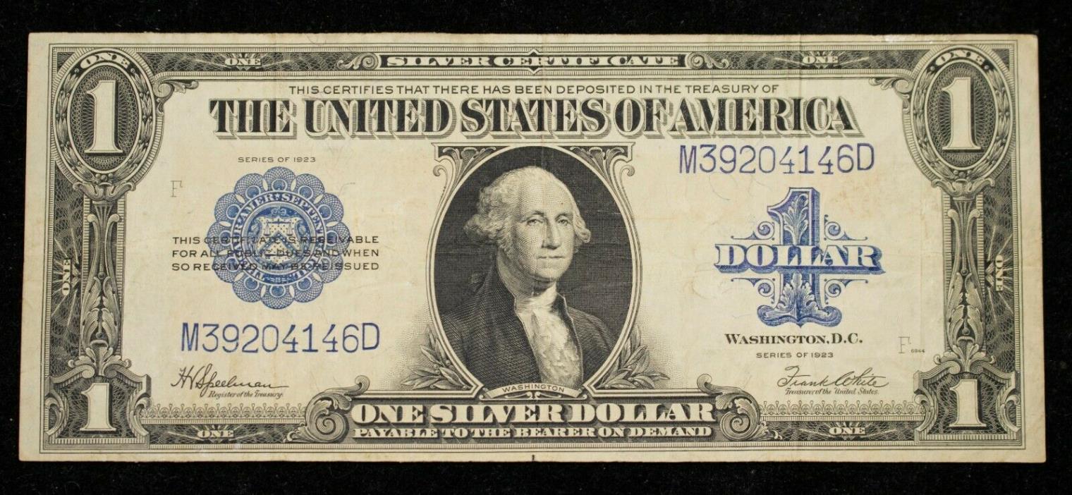 Series 1923 Large Size $1 One Dollar Silver Certificate Fr# 237 Item#J3991