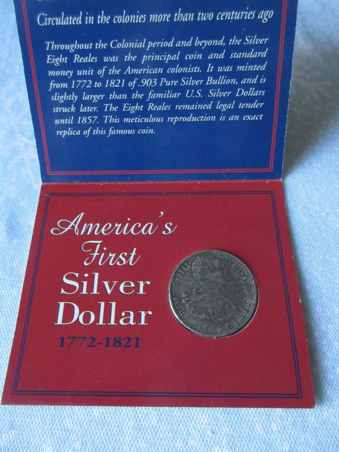1793 America’s First Silver Dollar The Eight Reale (copy)