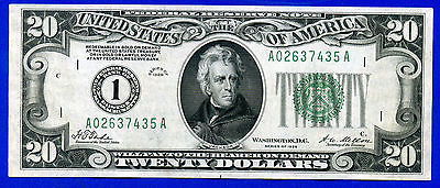 =1928 $20 Federal Reserve Note