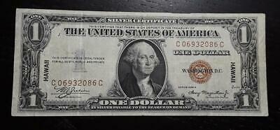 Series 1935A $1 Hawaii Silver Certificate Note