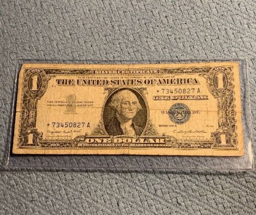 ERROR Replacement *Star* 1957 $1.00 Silver Certificate Note