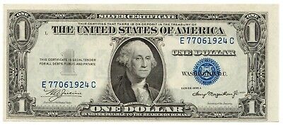 Fr.1608 1935-A $1 Silver Certificate UNC Small Note, Blue Seal [4108.39]