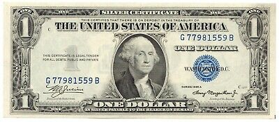 Fr.1608 1935-A $1 Silver Certificate UNC Small Note, Blue Seal [4108.38]