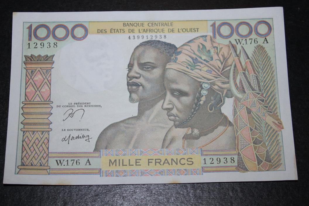 1000 Francs IVORY COST