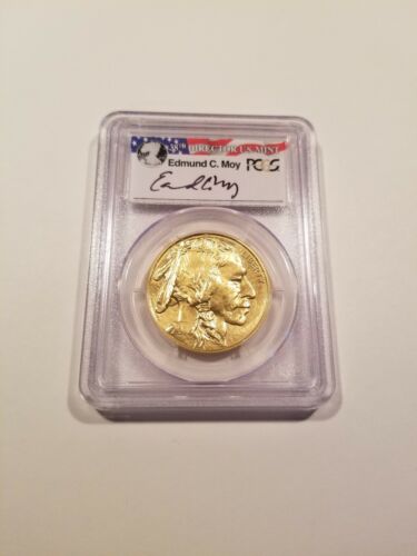 2014 $50 American Buffalo 1 oz Gold ms70  