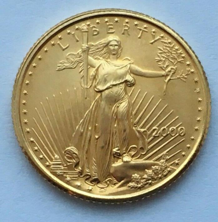 2000 GOLD AMERICAN EAGLE FIVE $5 DOLLAR COIN