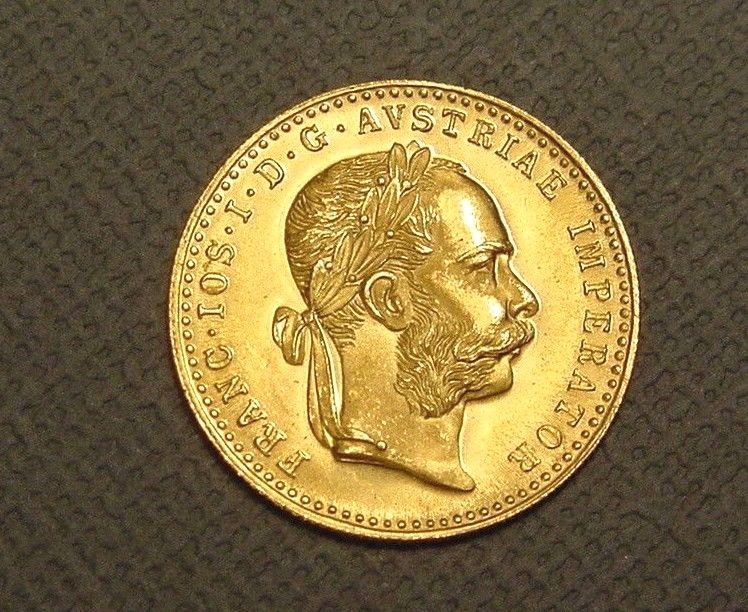1915 Austria 1 Ducat Gold Coin~Restrike~.1106oz 98.6% Gold Coin~Foreign Gold