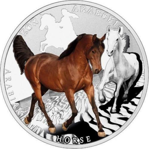 Niue 2015 $1 Man's Best Friends Horses - Arabian Horse 17.5 g Silver Proof Coin