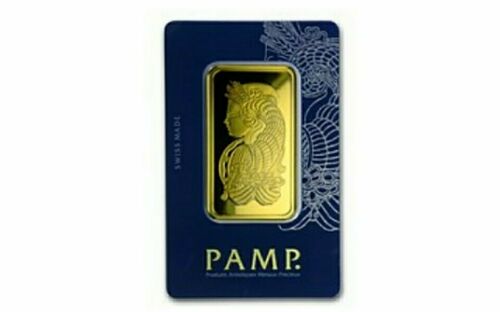 50 gram Gold Bar - PAMP Suisse - Fortuna - 999.9 Fine in Sealed Assay