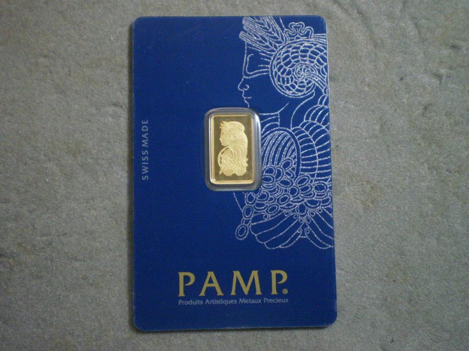 2.5 GRAM .9999 GOLD PAMP SUISSE BAR/ C055569