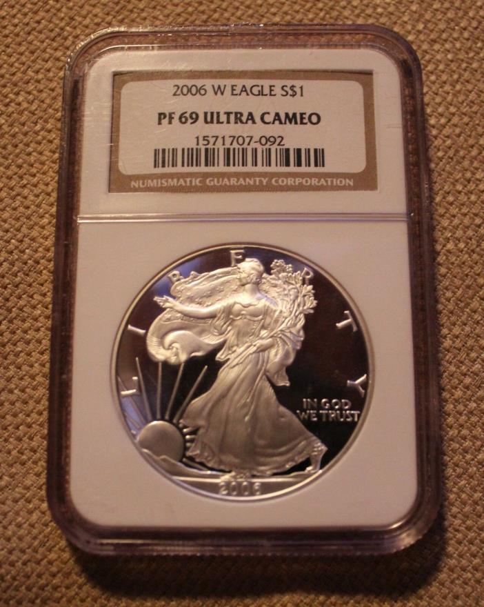 2006-W American Silver Eagle NGC PF-69 Ultra Cameo