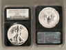 2012 s reverse proof silver eagle NGC PF 69