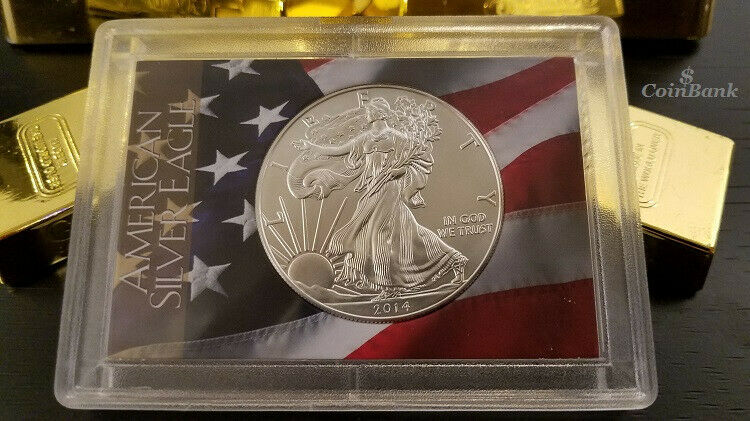 2014 1oz Silver American Eagle   Walking Liberty   .999 Fine Silver Coin