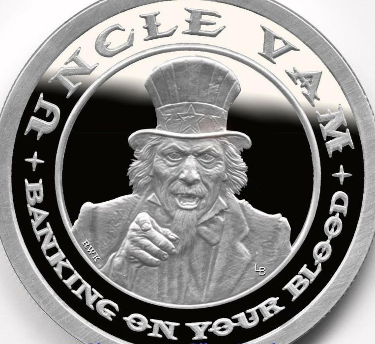1oz .999 Silver Proof - UNCLE VAM - Only 200 Minted!
