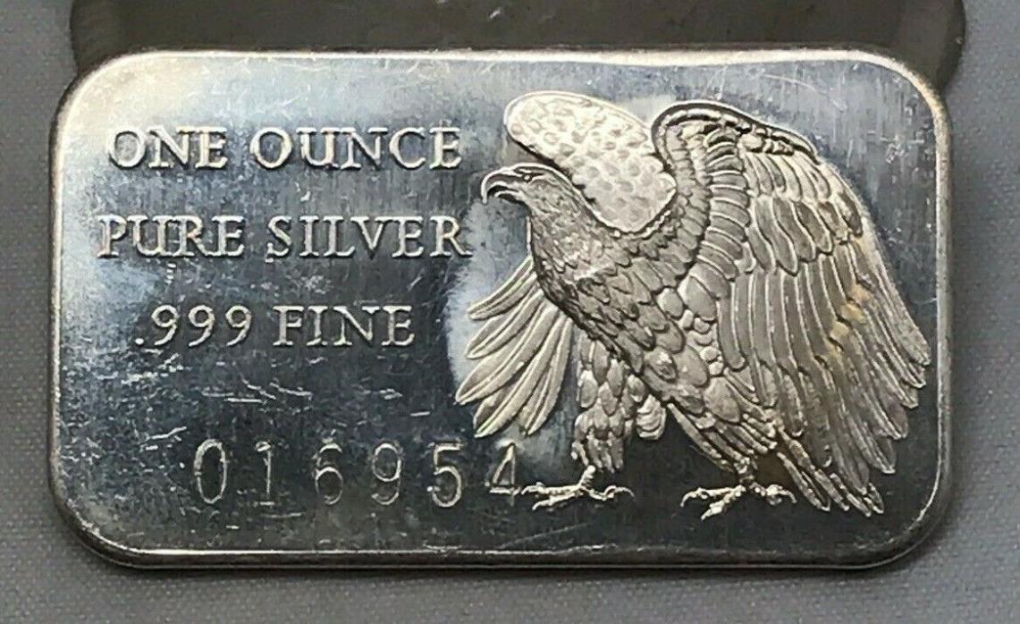 200 Years Of Independence 1 oz Silver .999 Eagle Art Bar