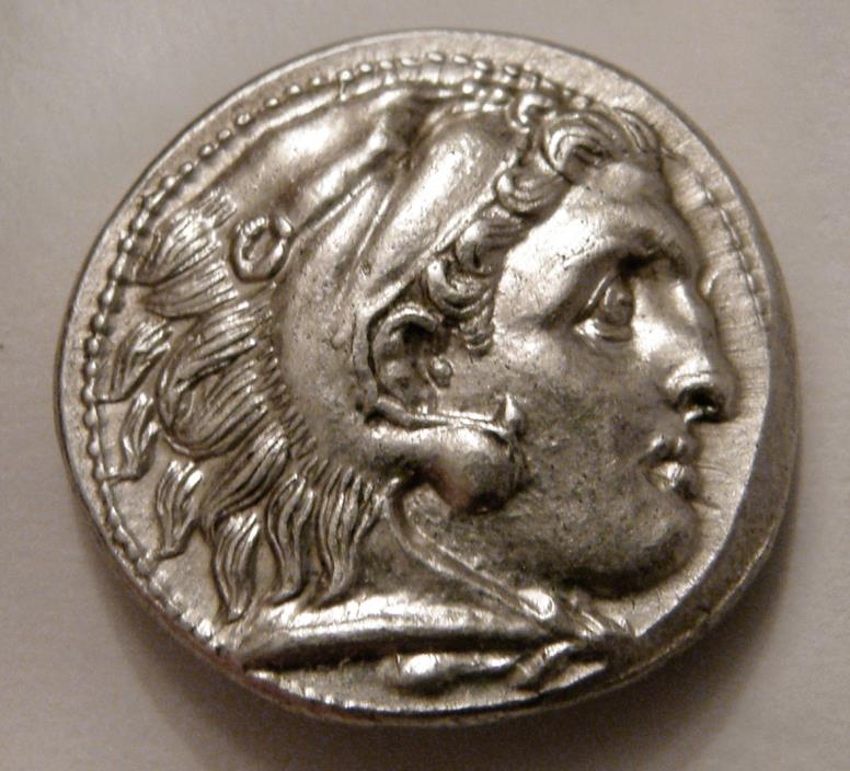 Kingdom of Macedonia, Alexander the Great Philip III Ancient Silver Drachm Coin