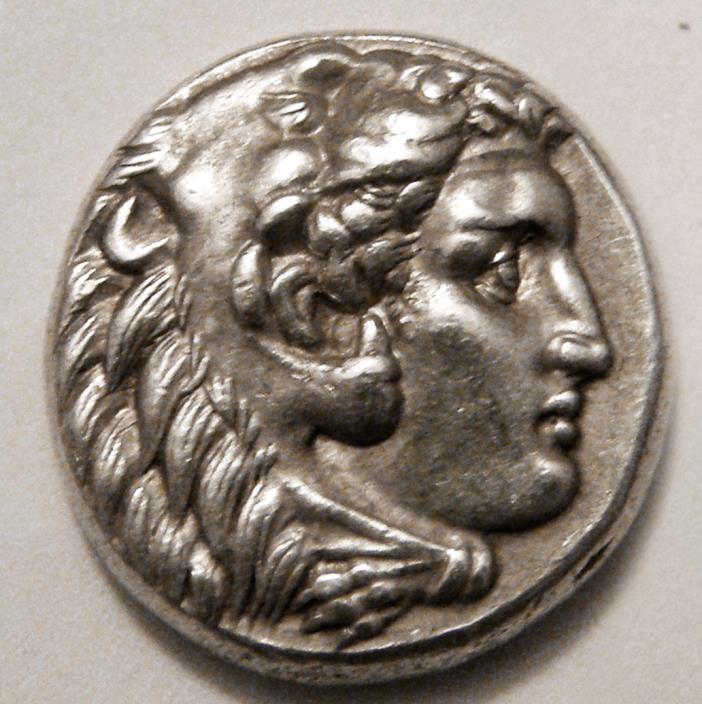 Kingdom of Macedonia, Alexander the Great Ancient Silver Drachm Coin Sardes Mint
