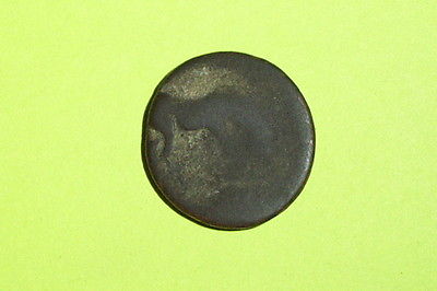 Pharkadon Thessaly 400 BC ancient GREEK COIN horse grazing crescent moon G rare