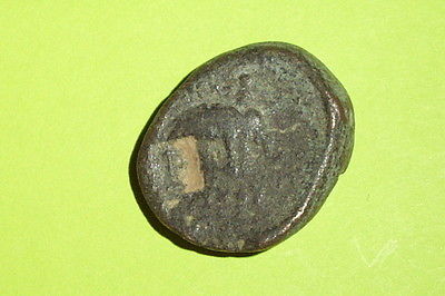 Antiochos III Megas 222 BC-187 BC Greek Coin elephant with rider Seleucid nice G