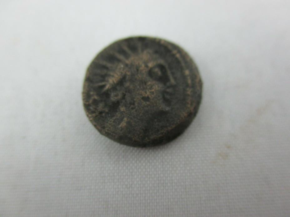 Nice Unidentified Ancient Greek Bronze Coin