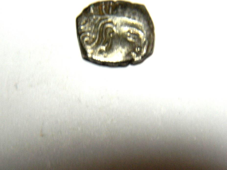 Rare, high grade, Gupta, Skandagupta, silver drachma, 455-480 Bust; bull reverse