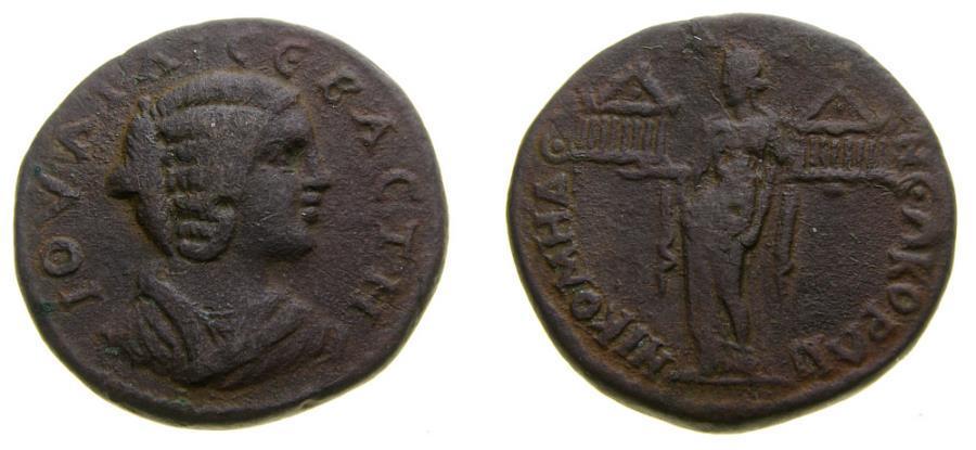 Bithynia Nicomedia Julia Domna wife of Septimius Severus Good VF Rare 6560