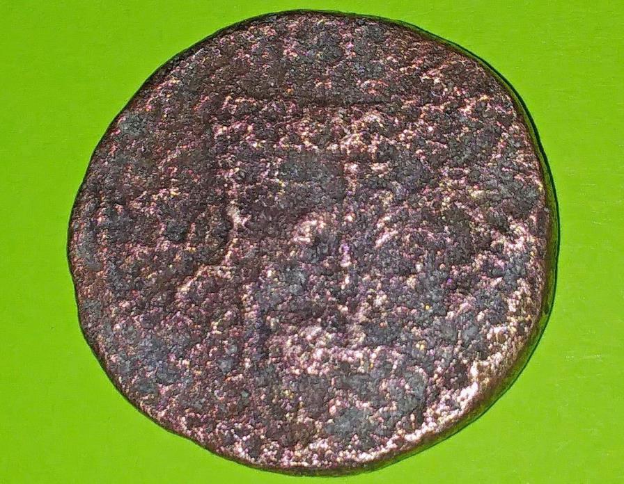 Elagabalus 218 AD car of Astarte sacred Baetylic stone ancient Roman Coin Sidon