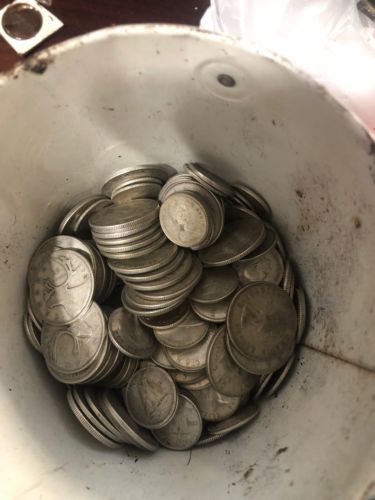 82.00 face value Canada 80 percent silver coins quarters and dimes ect...