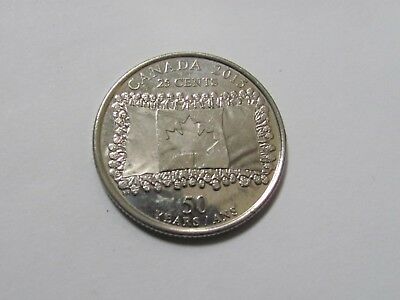 Canada 2015 quarter 25 cent FLAG