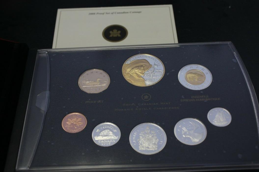 2008 Canada Proof set 400th Anniversary of Quebec City