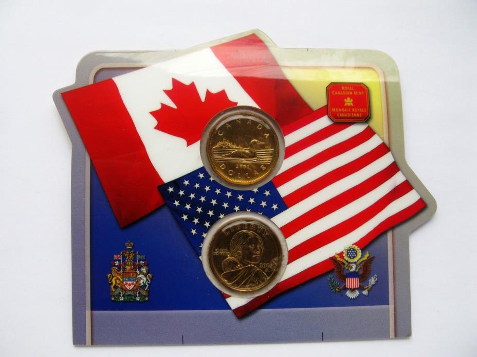 2001 Canada/US Commemorative One Dollar