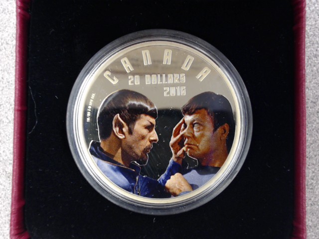 2016 Royal Canadian Mint - Star Trek 50th Anniversary Mirror Mirror