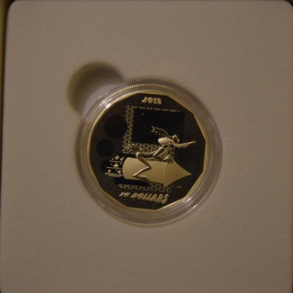 2015 1/2 oz. Fine Silver Coin - Looney Tunes Wile E Coyote  “Super Genius.”