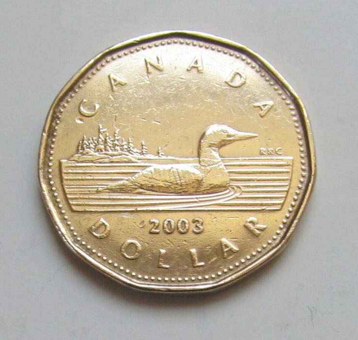 2003 CANADA  1 DOLLAR LOONIE  - combined shipping