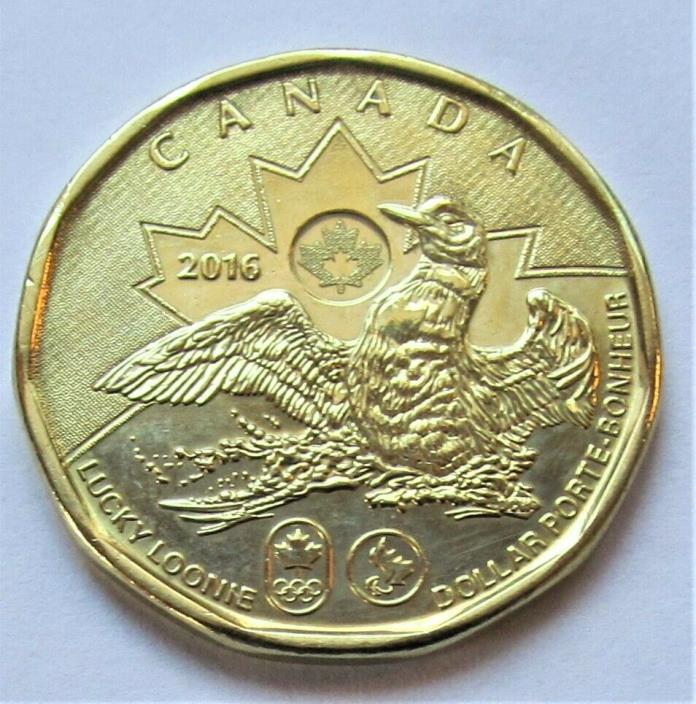 2016 CANADA COMMORATIVE LUCKY LOONIE  - combined shipping