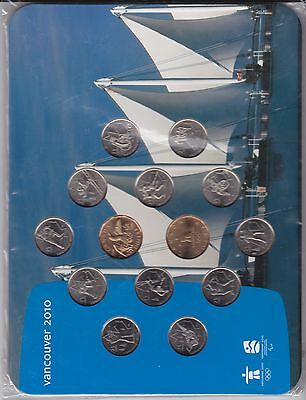 2010 Vancouver Olympic & Paralympic Coin Set (dark blue) (reduced from $24.95)