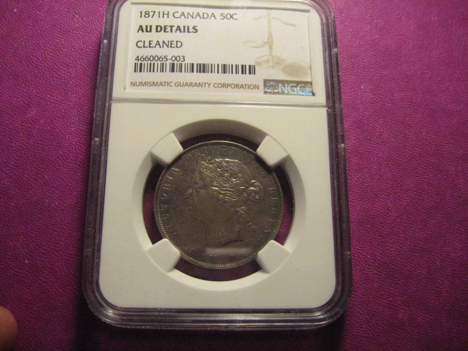 1871H Canada 50c AU