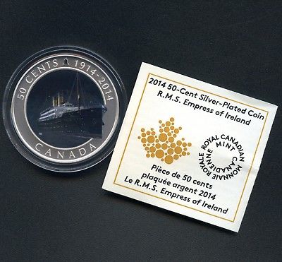 2014 Canada Large 50 Cent Coin 