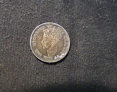1944-C Netherlands 5 Cents Silver Coin