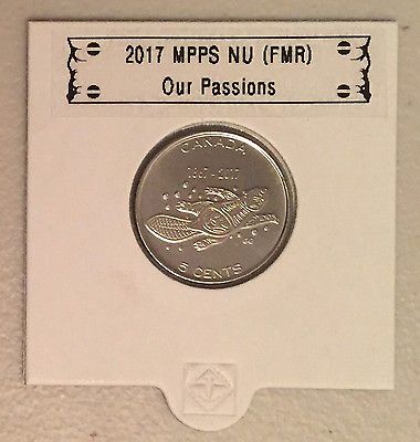 CANADA 2017 New 5 cents 150th Our Passions LIVING TRADITION (UNC From roll)