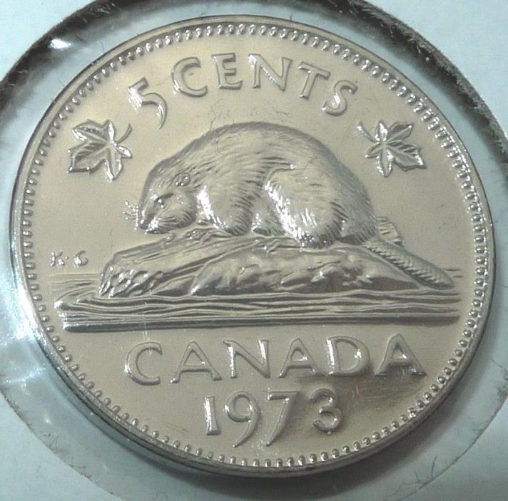 CANADA / 1973 / 5 CENTS / PL COIN
