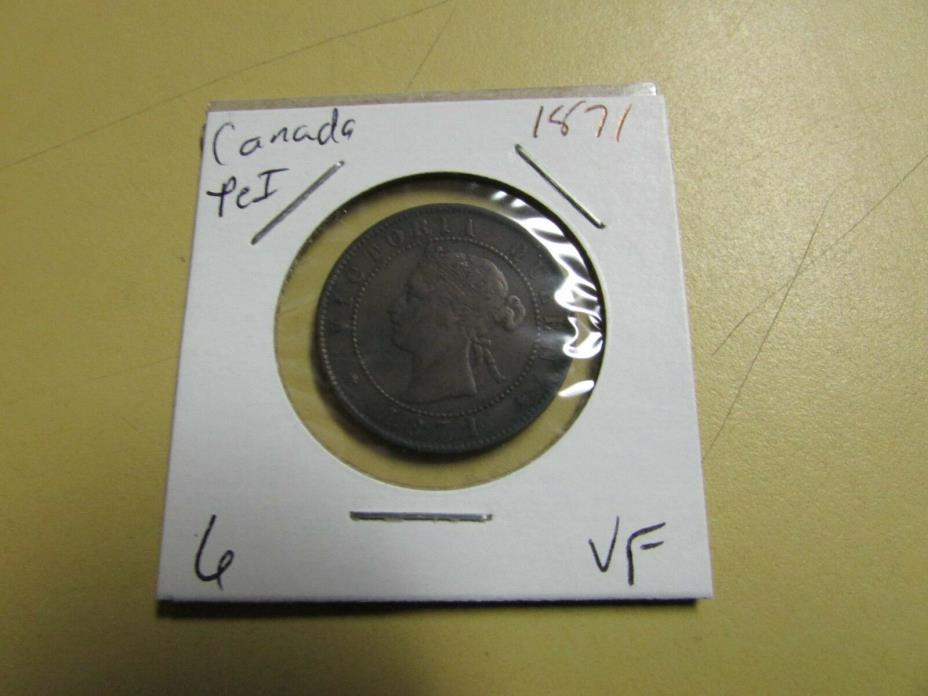 1871 Canada Prince Edward Island Cent