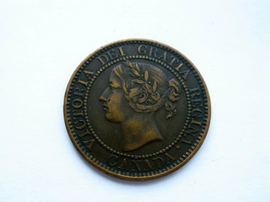 1859 Canada Large One Cent - NICE