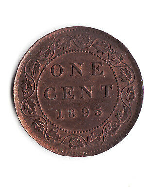 1895  - CANADA ONE  CENT -ALMOST UNCIRCULATED