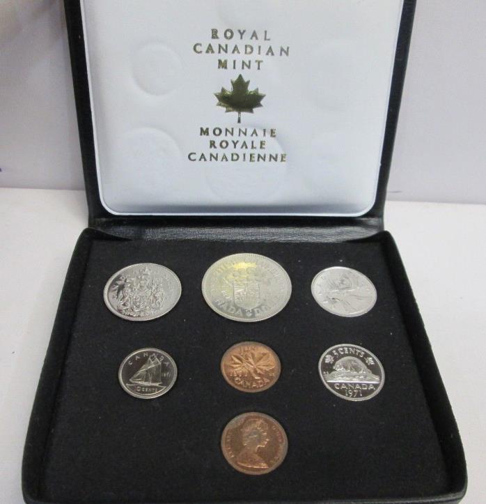 1971 ROYAL CANADIAN MINT UNCIRCULATED COIN SET