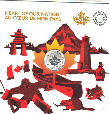 CANADA 2017 HEART OF A NATION 3$ SILVER COIN SET