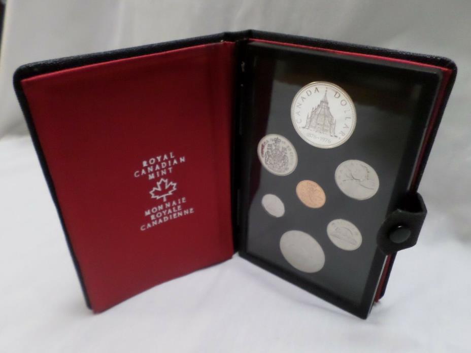 1976 Canada Proof Set - Royal Canadian Mint  Nice Black Case