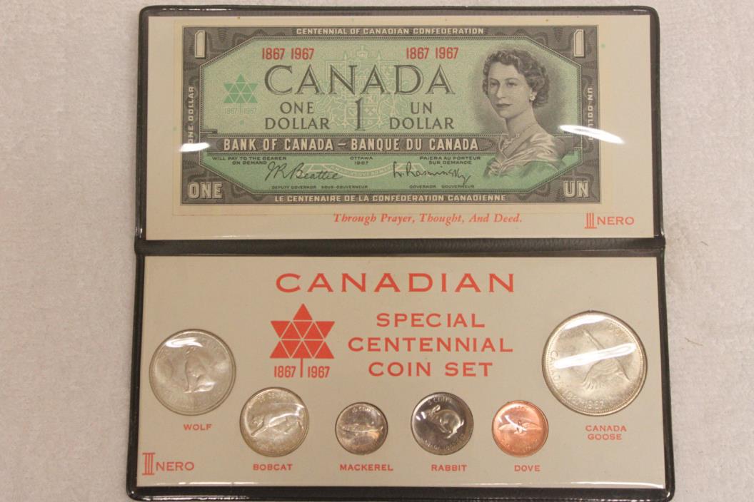 1867-1967 Canada Special Centennial Coin Set